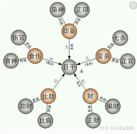 財官印比食|命理学中的十神十种机能关系形态与财官印定名